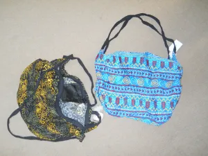 Colorful Printed Pattern Duffle Bag