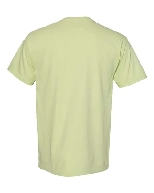 Comfort Colors Garment-Dyed Heavyweight Pocket T-Shirt 6030 Celadon