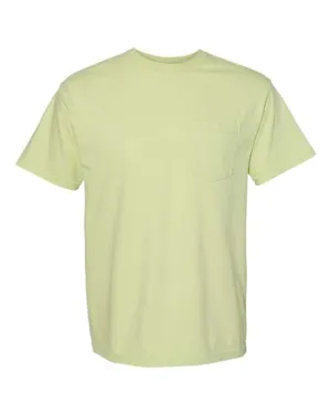 Comfort Colors Garment-Dyed Heavyweight Pocket T-Shirt 6030 Celadon