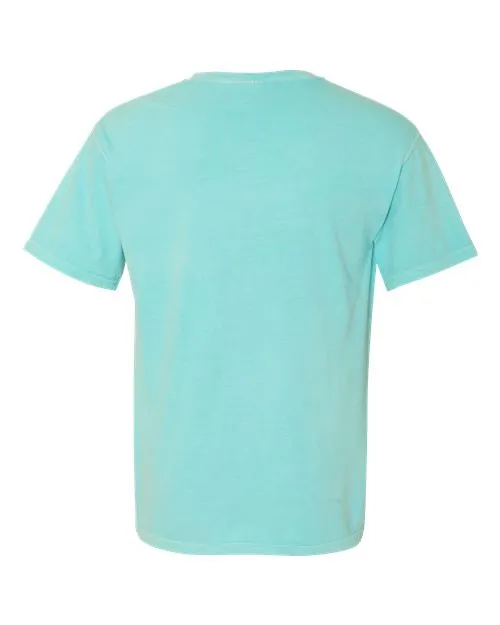Comfort Colors Garment-Dyed Heavyweight Pocket T-Shirt 6030 Celadon