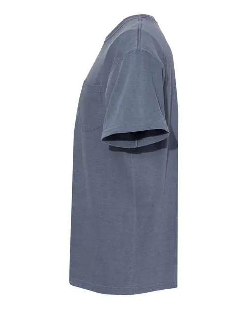 Comfort Colors Garment-Dyed Heavyweight Pocket T-Shirt 6030 Denim