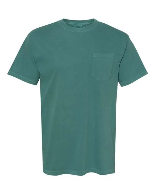 Comfort Colors Garment-Dyed Heavyweight Pocket T-Shirt 6030 Denim