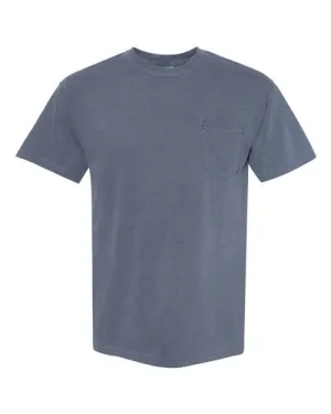 Comfort Colors Garment-Dyed Heavyweight Pocket T-Shirt 6030 Denim