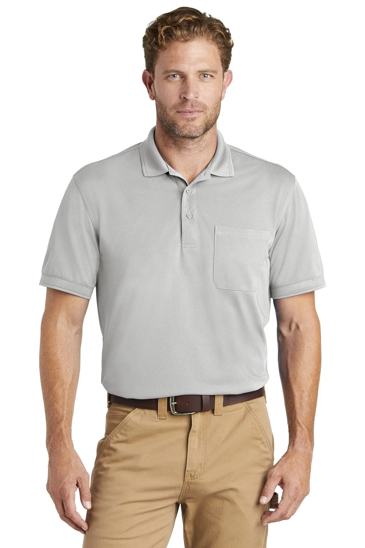 CornerStone  ®  Industrial Snag-Proof Pique Pocket Polo. CS4020P