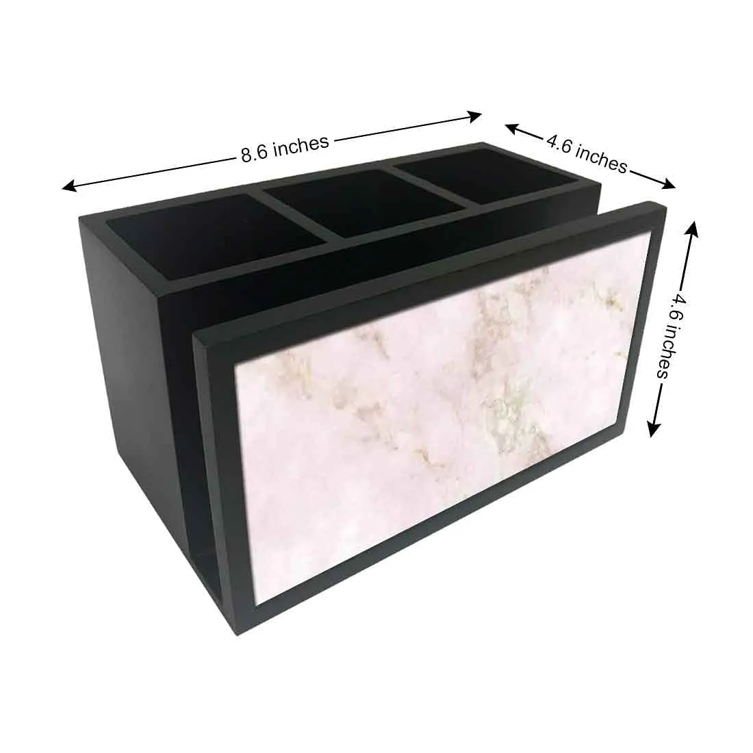 Cutlery Tissue Holder Napkin Stand -  Pink Marble