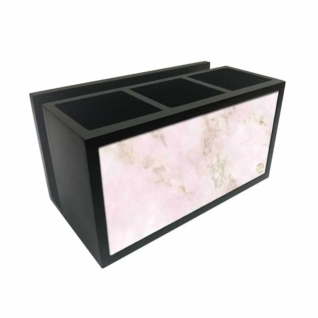 Cutlery Tissue Holder Napkin Stand -  Pink Marble