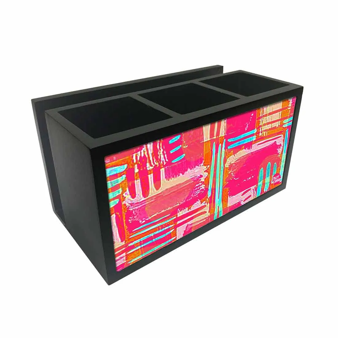 Cutlery Tissue Holder Napkin Stand -  Pink Stike