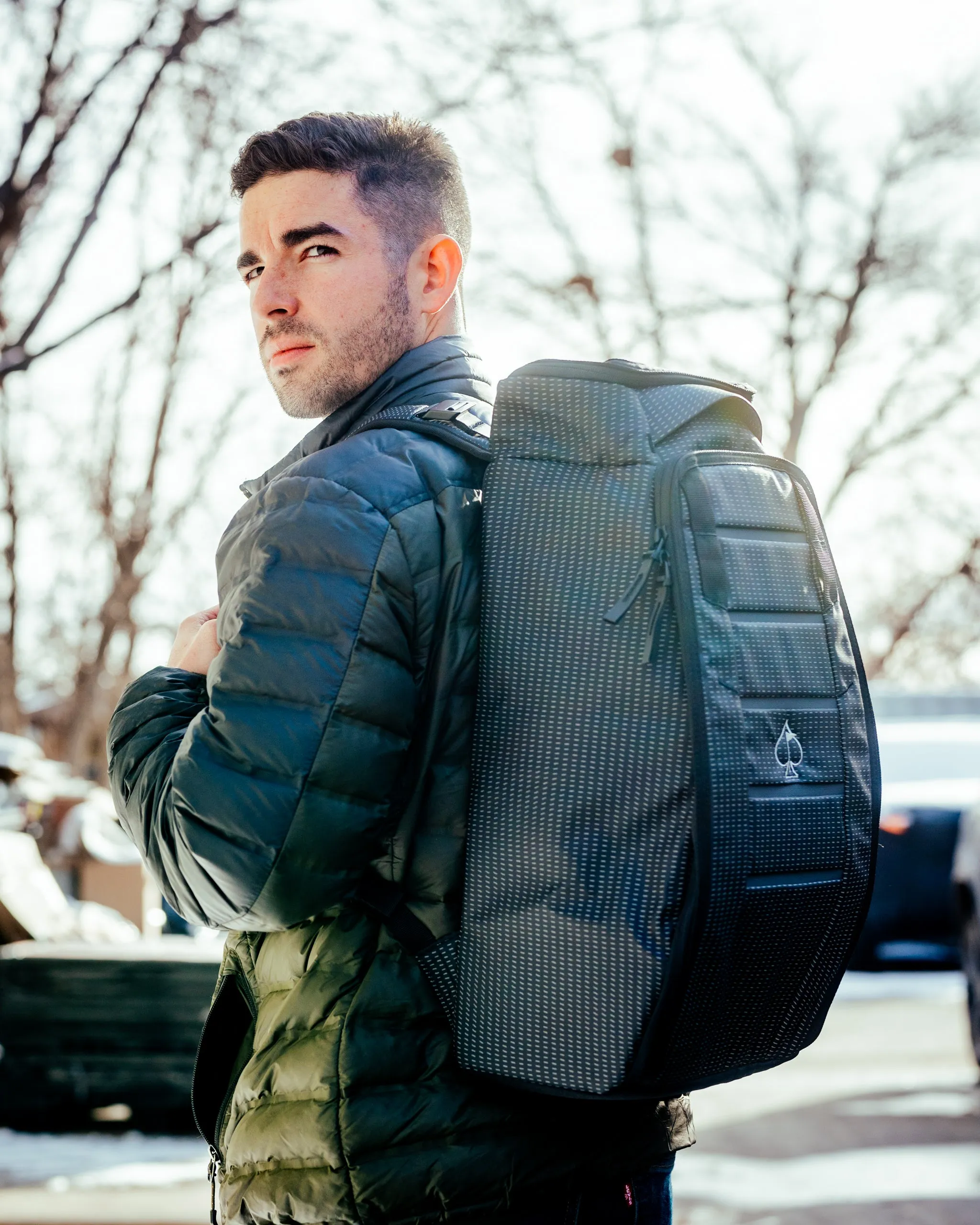 DB Backpack - Reflective Black