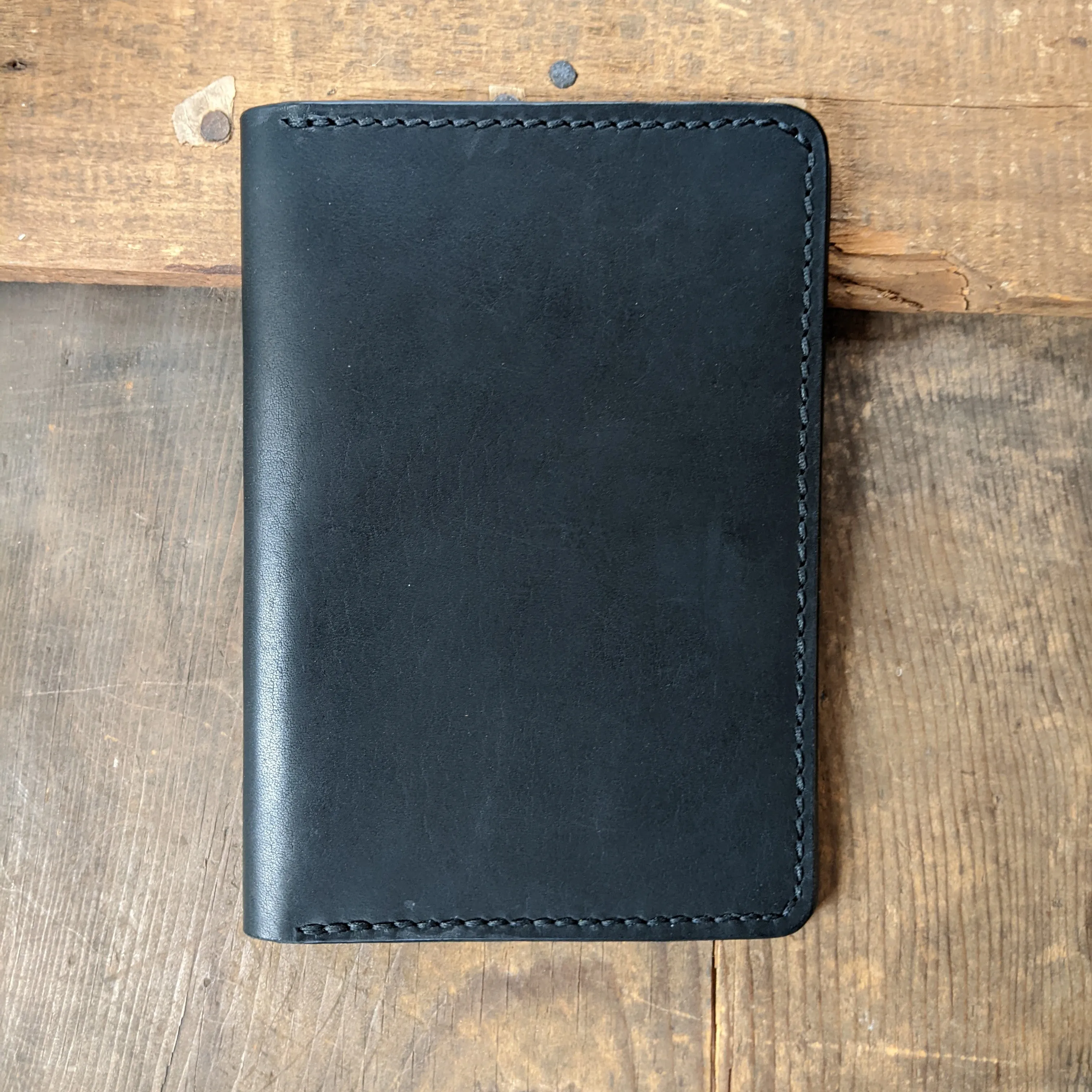 Delaware River - Horween Leather Passport Travel Wallet