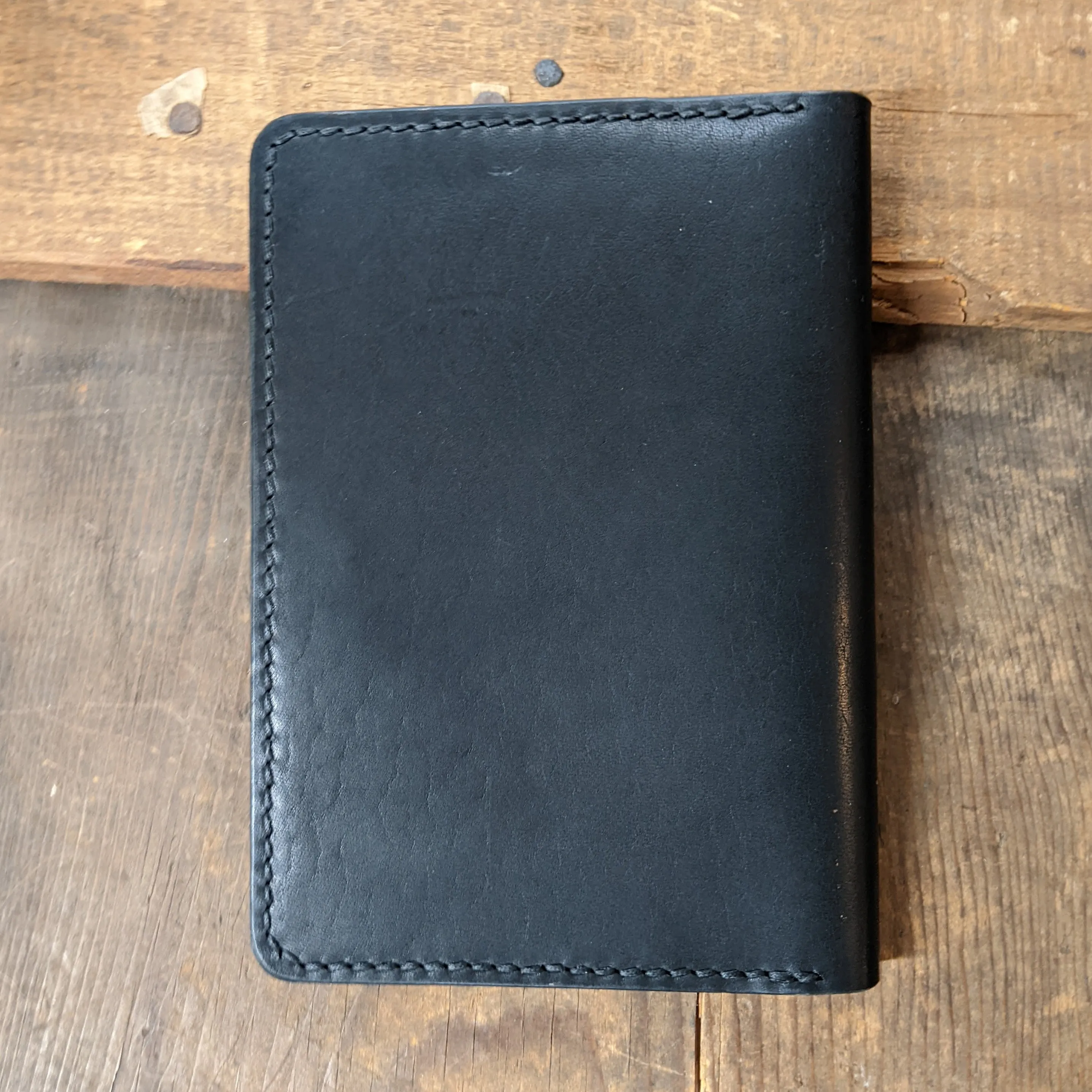 Delaware River - Horween Leather Passport Travel Wallet