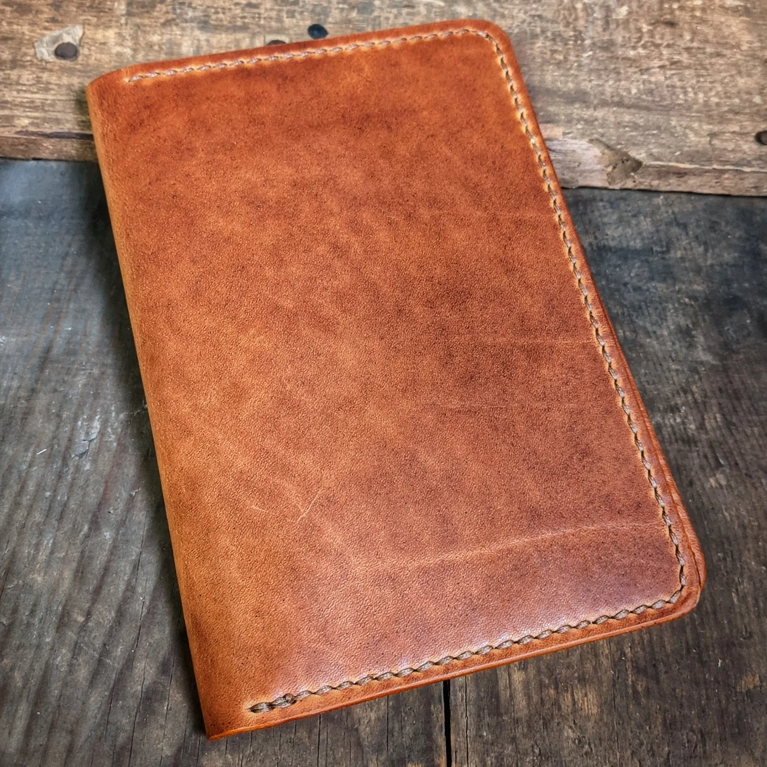 Delaware River - Horween Leather Passport Travel Wallet