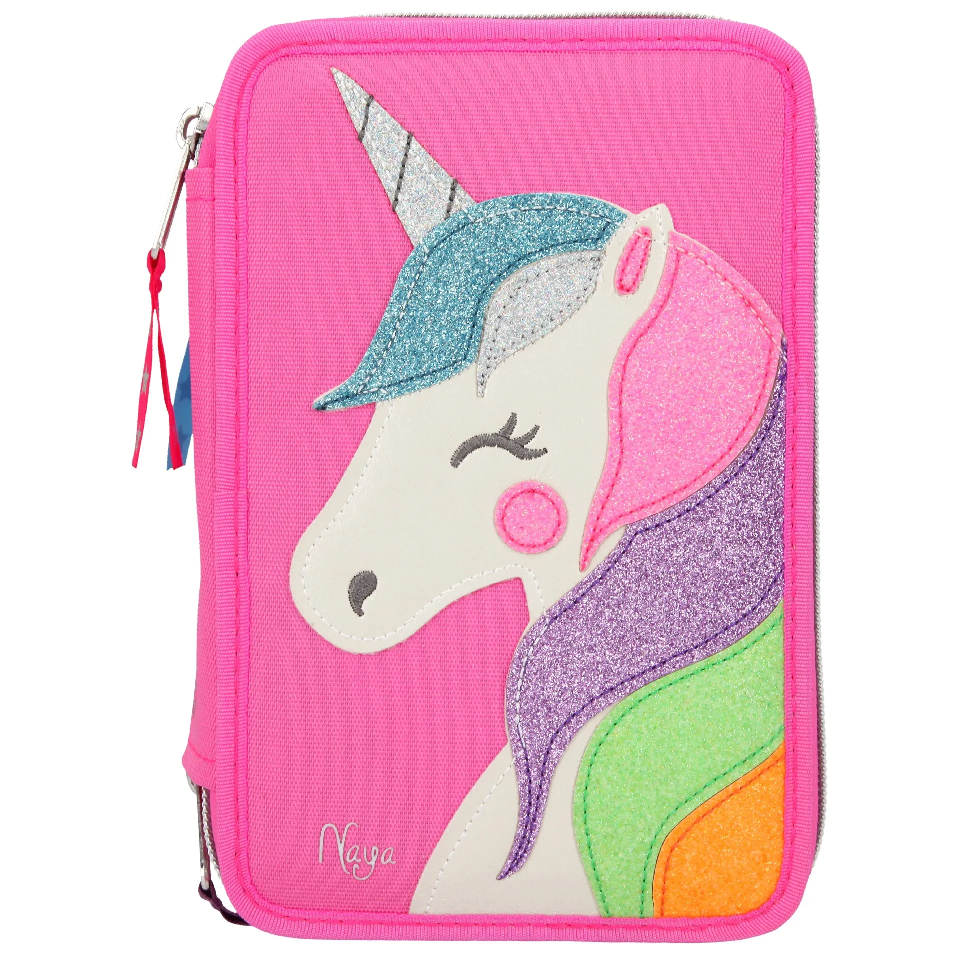 Depesche Ylvi Triple Pencil Case Naya Pink