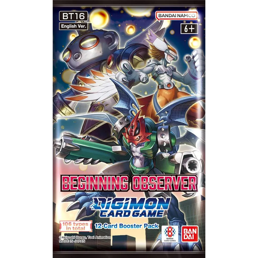 Digimon Card Game Beginning Observer (BT16) boosterpack