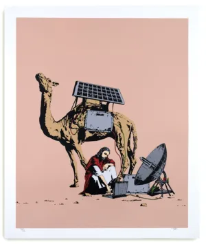 District N 34° I Silkscreen Print by MAD