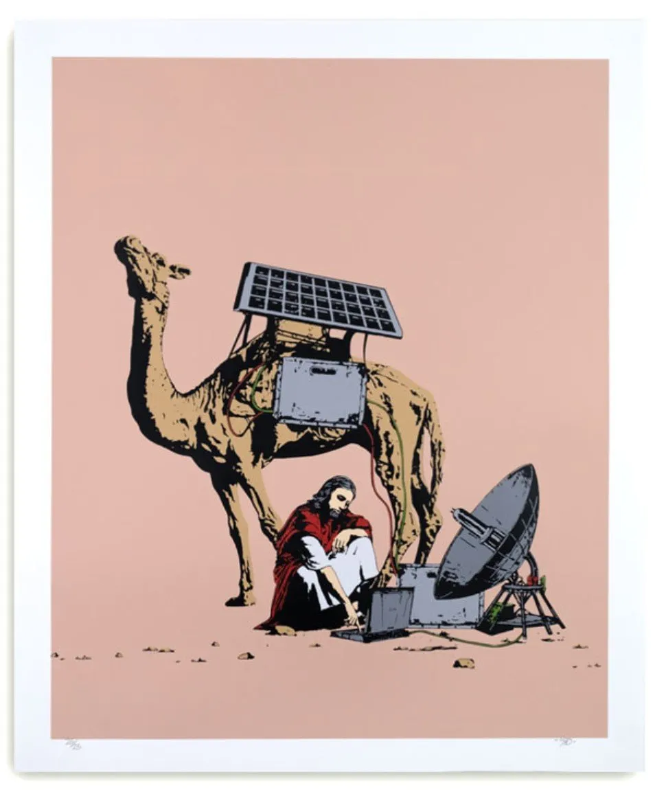 District N 34° I Silkscreen Print by MAD