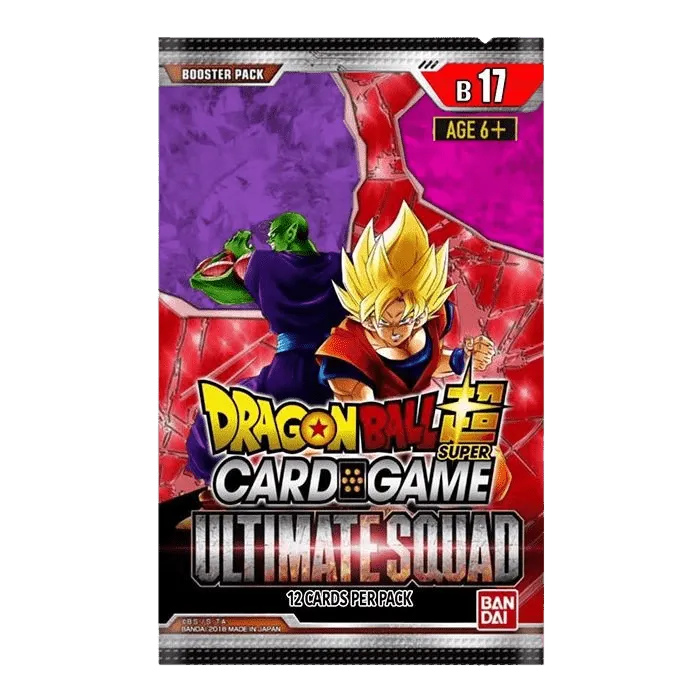 Dragon Ball Super CG: Unison Warrior Series - Ultimate Squad (DBS-B17) Booster Pack