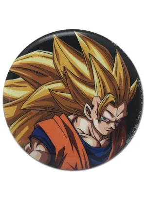 Dragon Ball Super - Super Saiyan 3 Son Goku Button 1.25"