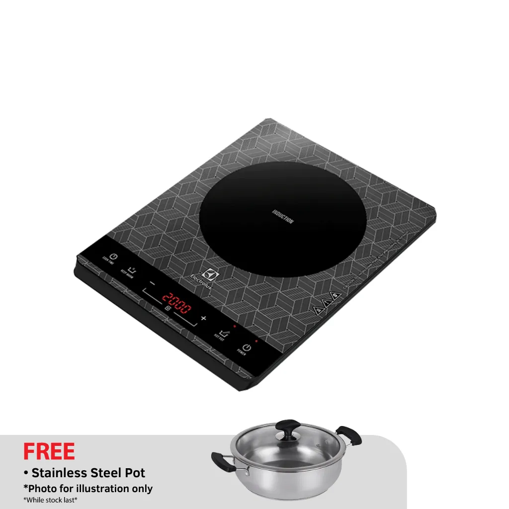 Electrolux ETD29PKB 2000W Portable Induction Cooker
