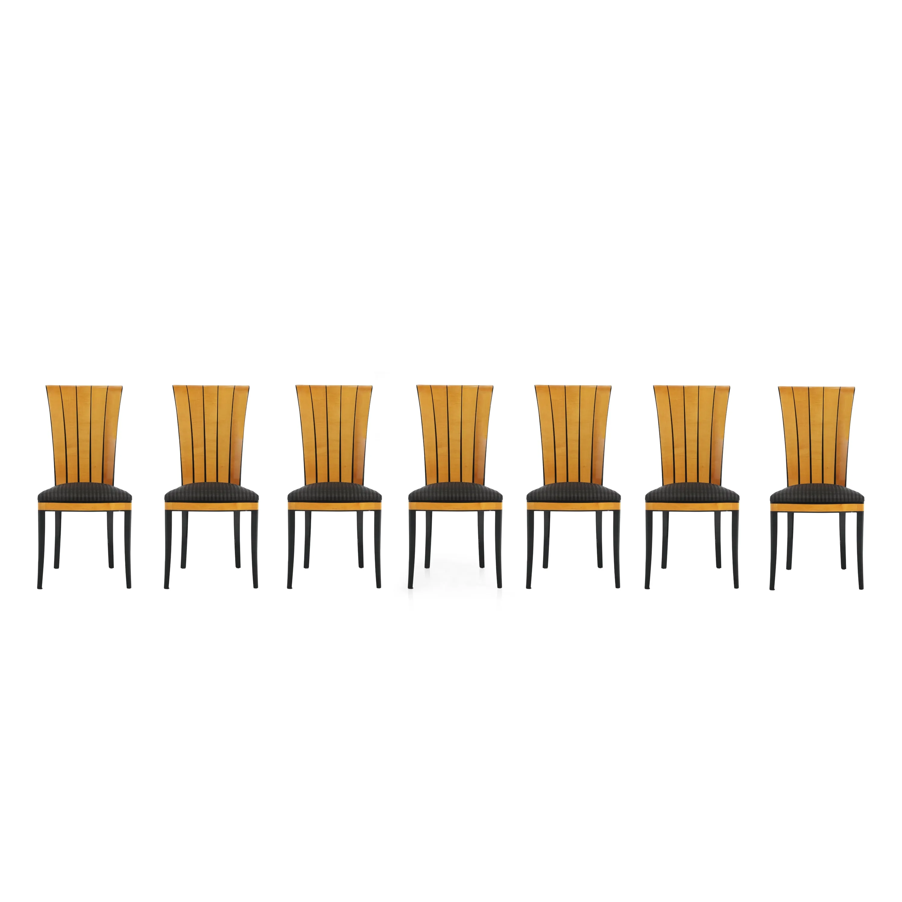 Eliel Saarinen Design Ornate Wood Dining Chair