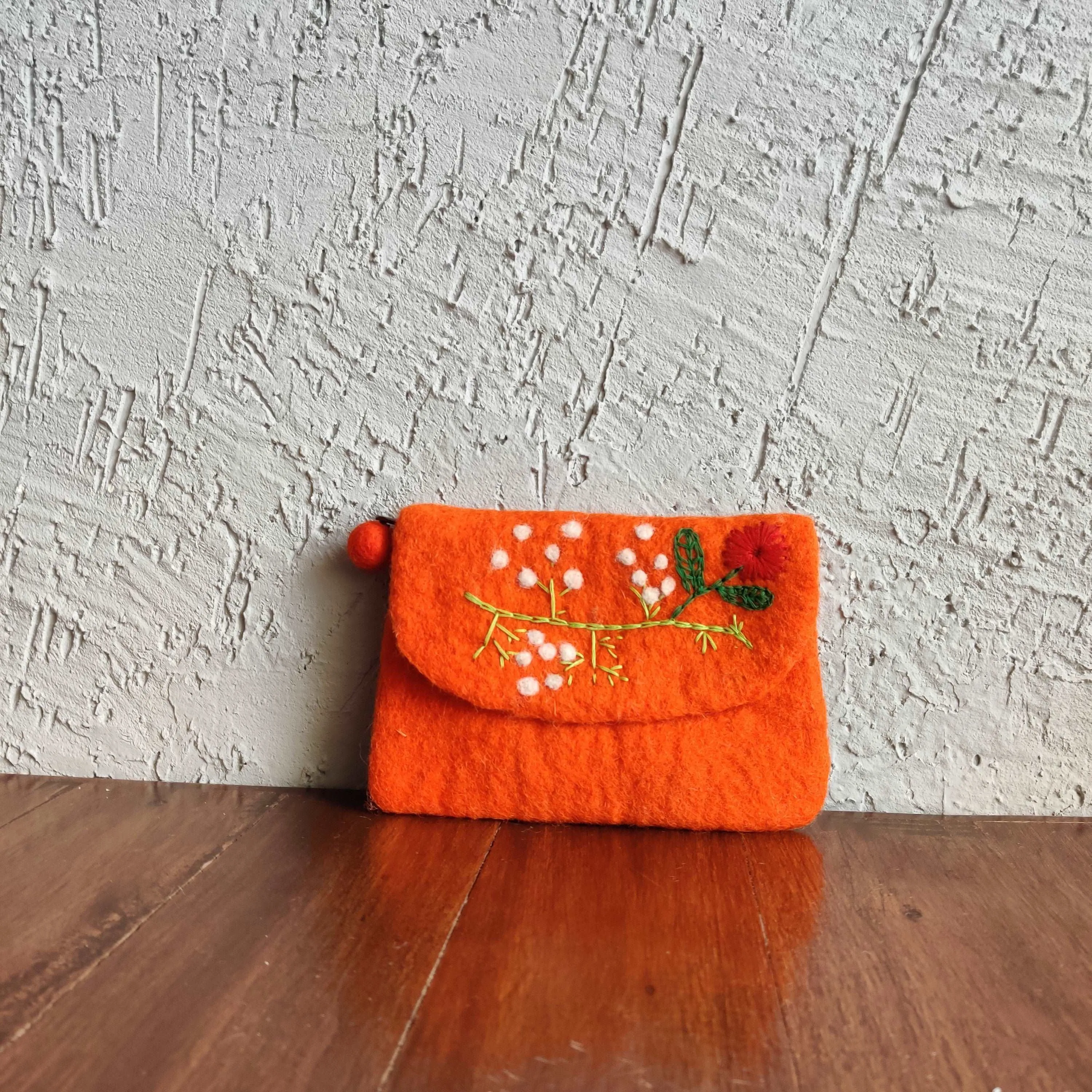 Embroidered Purse