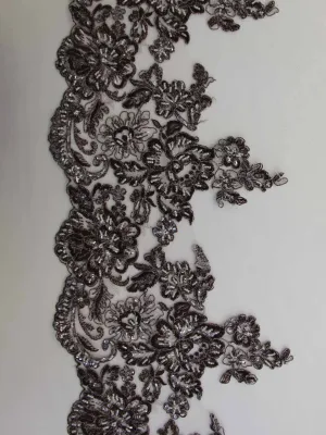 Espresso Brown Lace Trim - Victoria