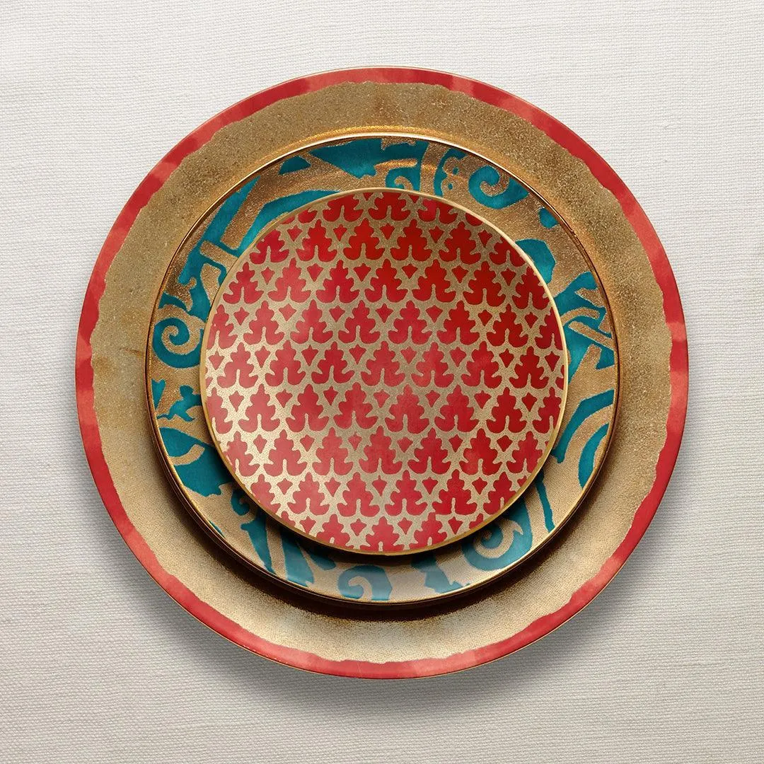 Fortuny Murillo Canape Plates (Set of 4)