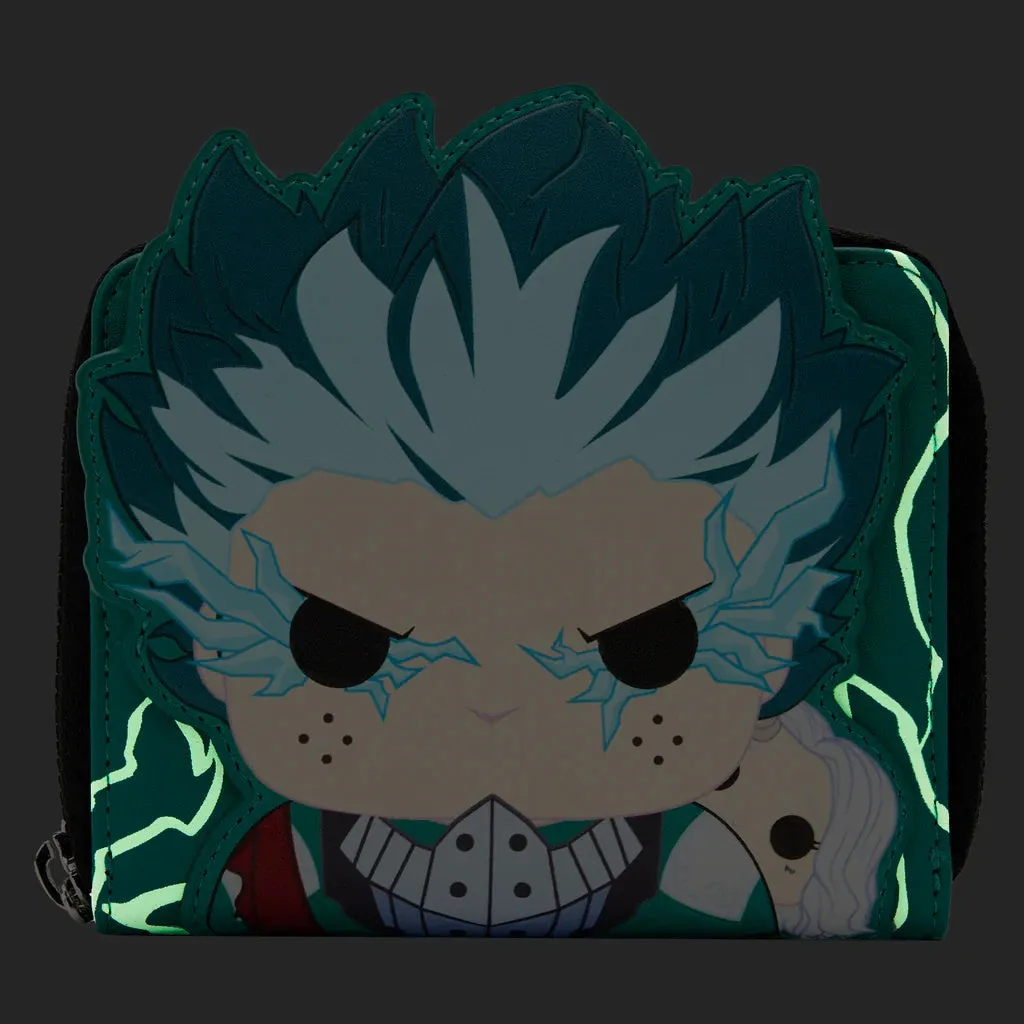 Funko Pop! by Loungefly My Hero Academia Deku Infinity Glow Cosplay Wallet