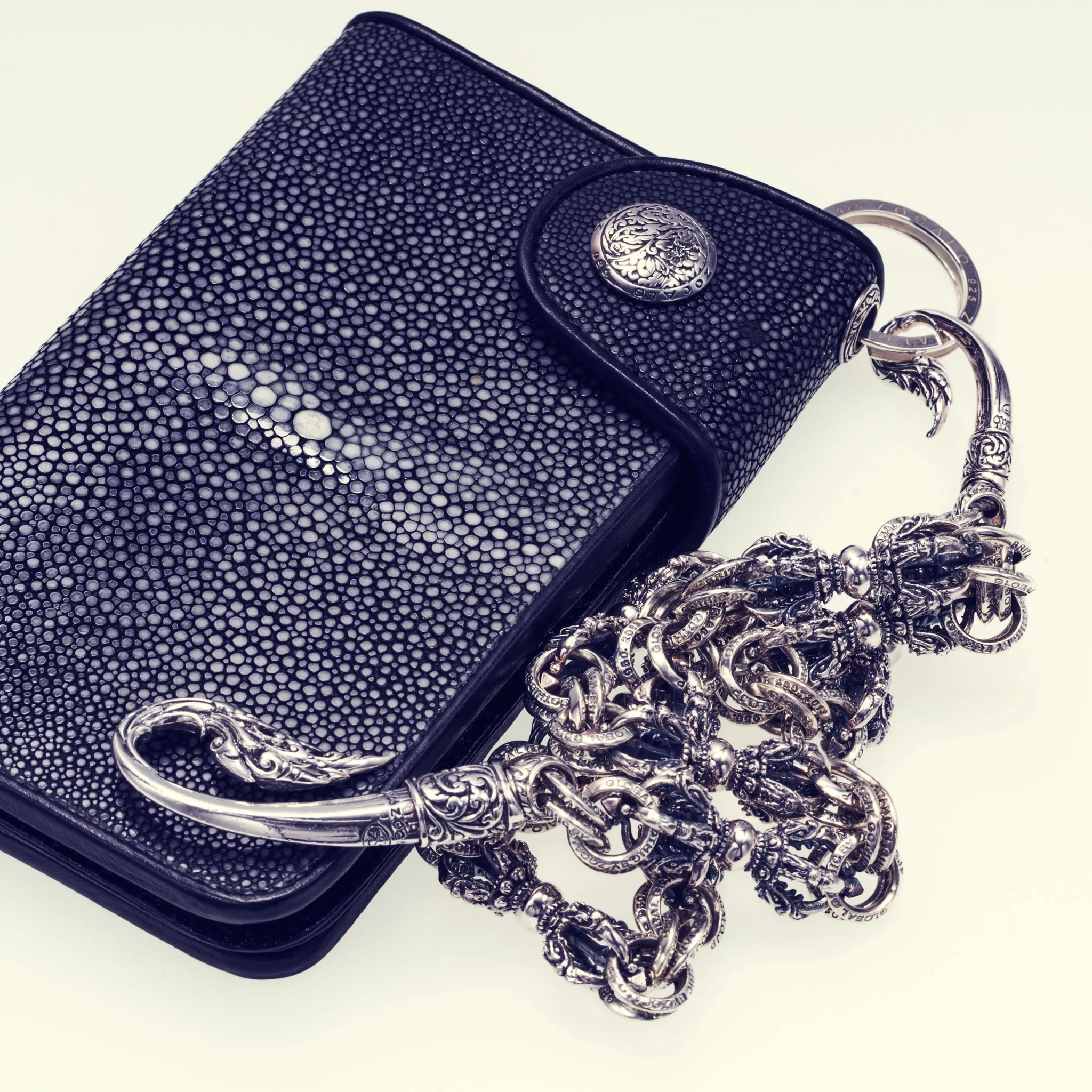 Galuchat Wallet : (M)