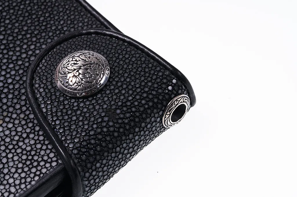 Galuchat Wallet : (M)