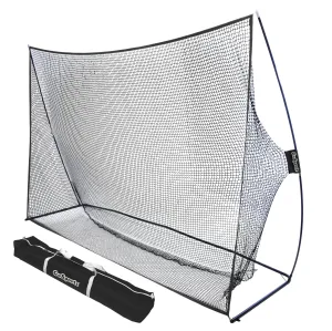 GoSports 10 ft x 7 ft Golf Practice Hitting Net - Black