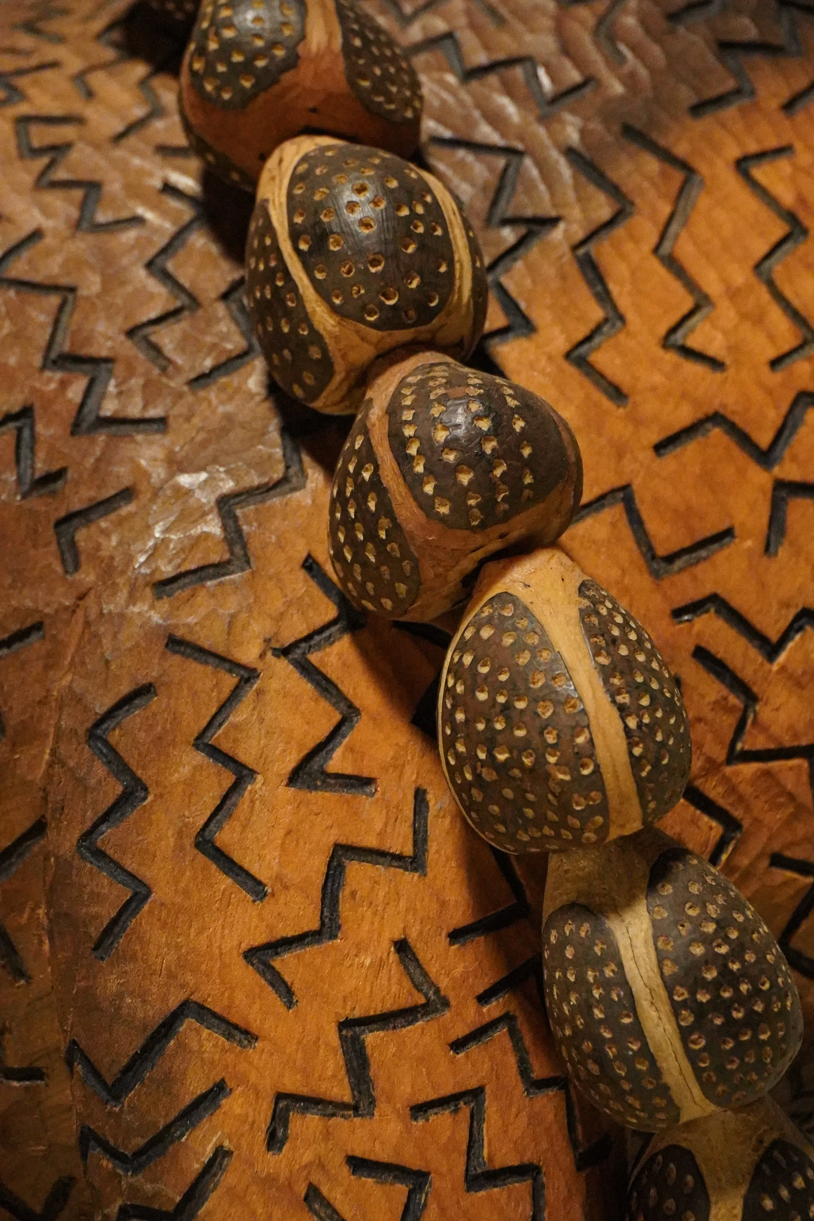 Hand-Carved Wooden Leopard