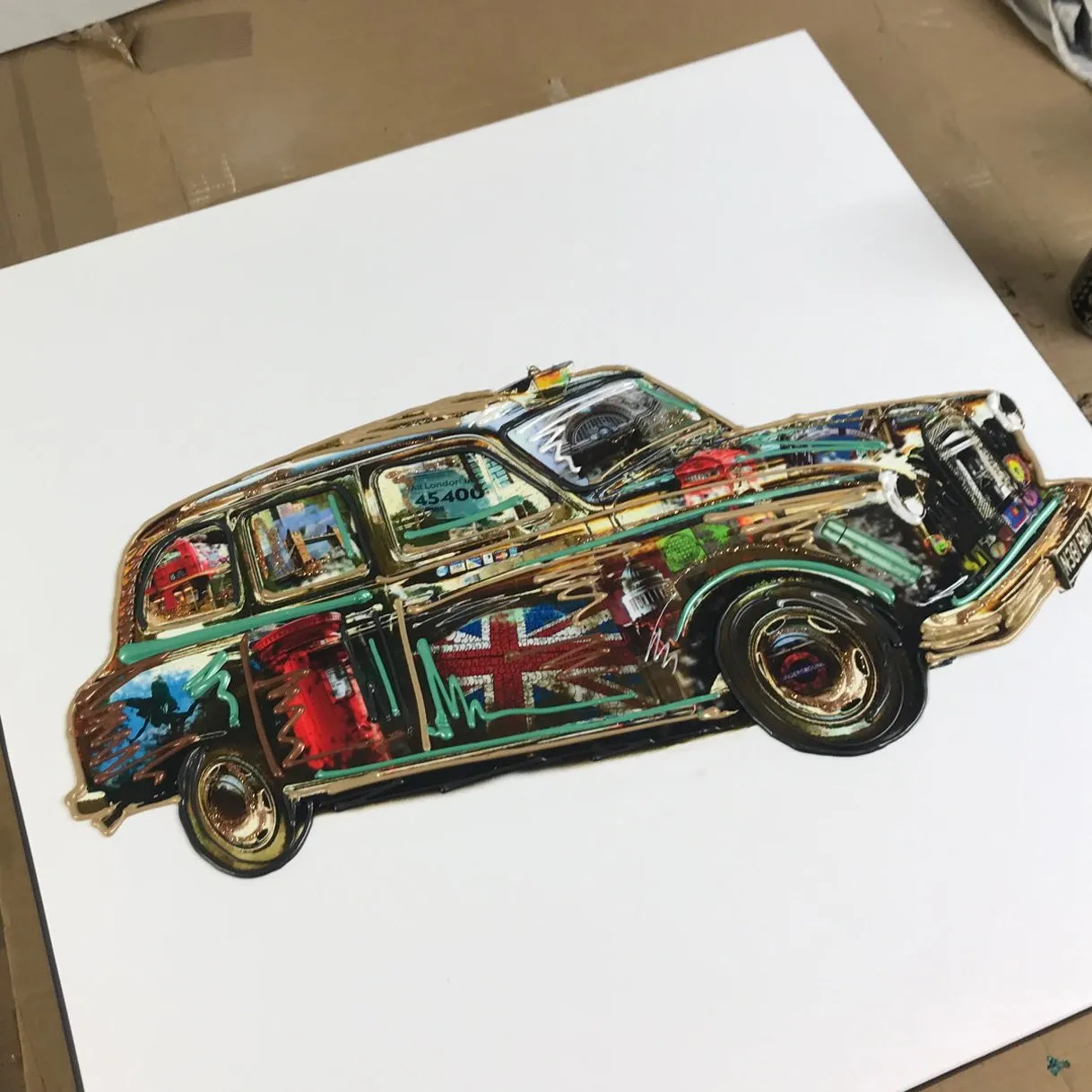 Hand Embellished Personalised Art