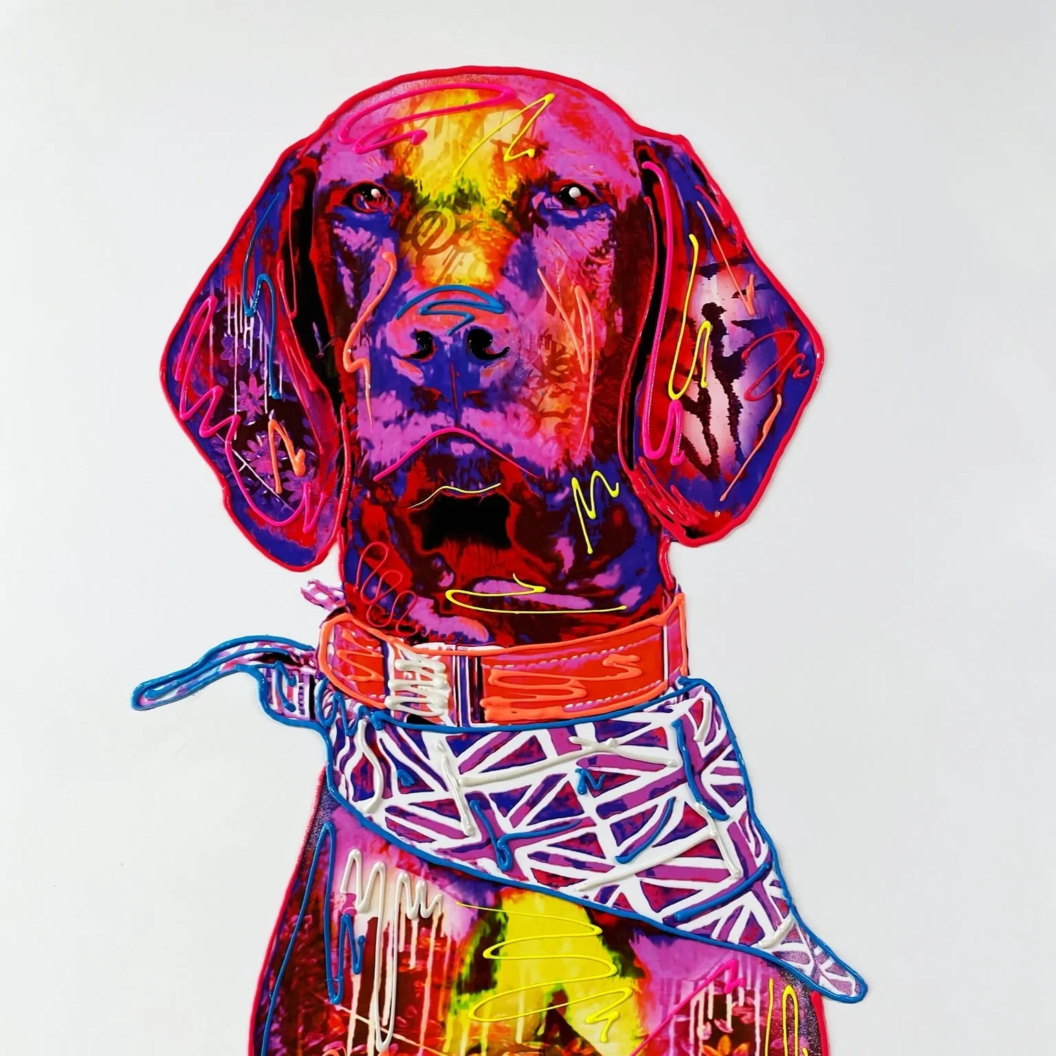 Hand Embellished Personalised Art