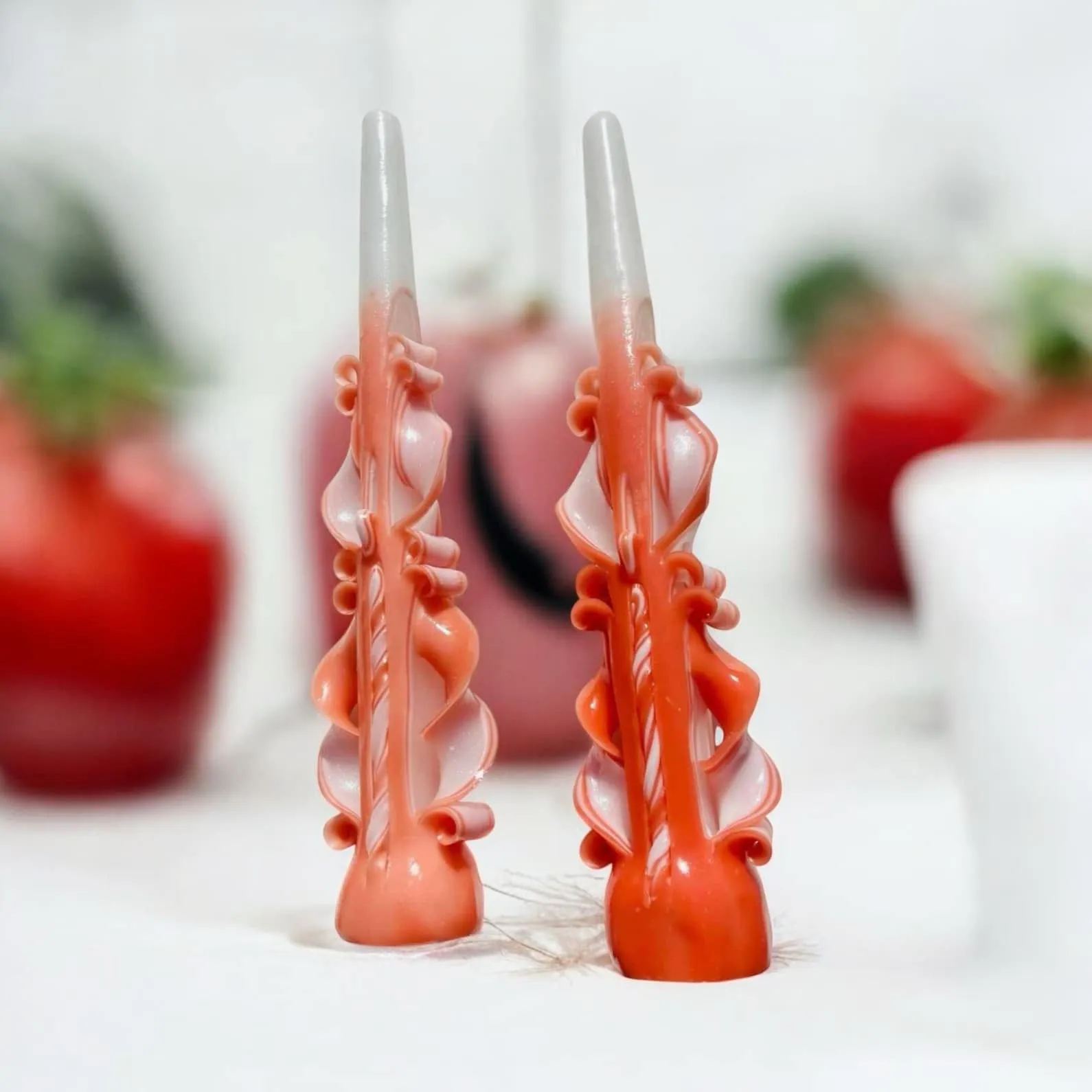 Handmade Taper Candles Set