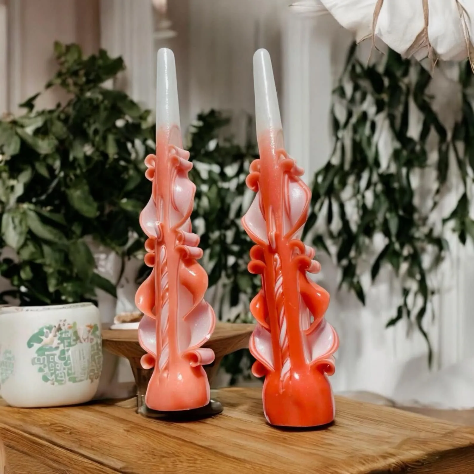 Handmade Taper Candles Set