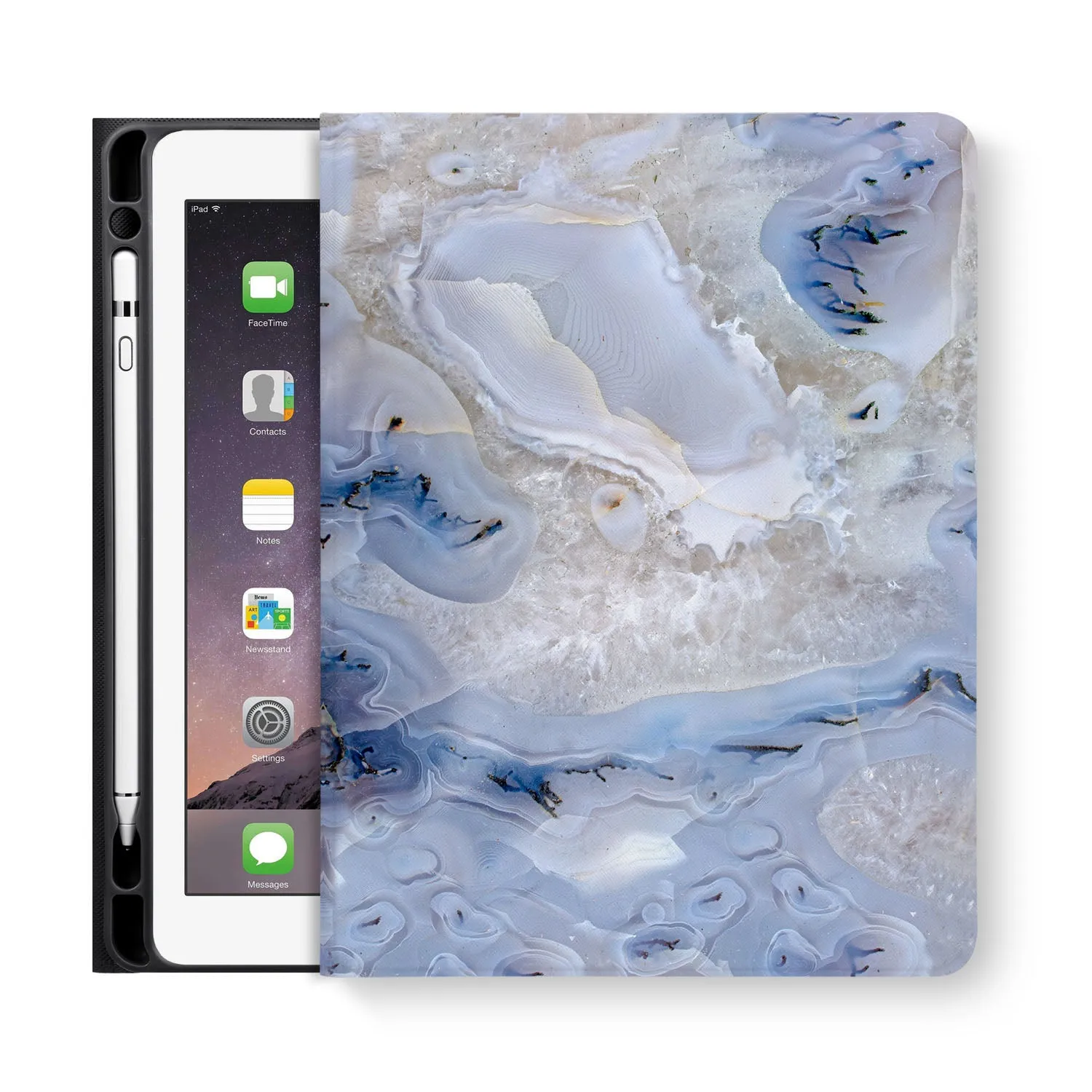 iPad Folio Case - Marble