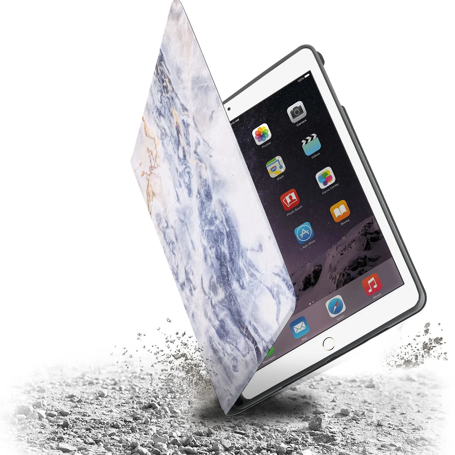 iPad Folio Case - Marble
