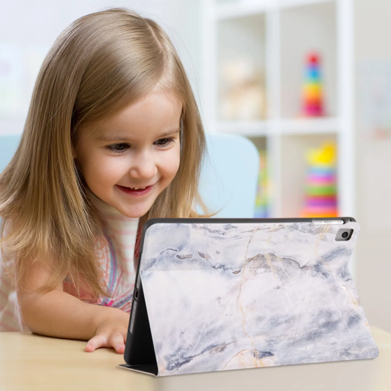 iPad Folio Case - Marble