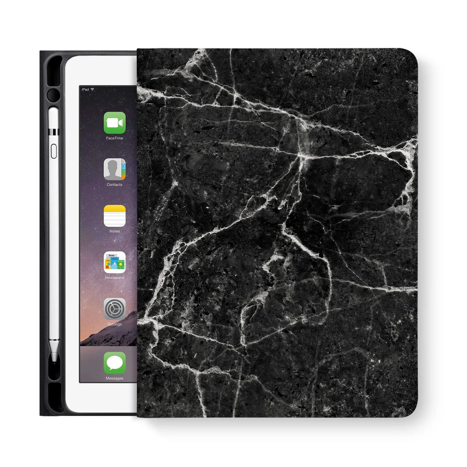 iPad Folio Case - Marble