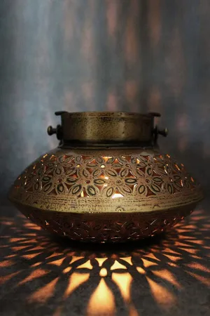 Iron Antique Degchi (Cap) Style for Dhoop Holder and Candle Light