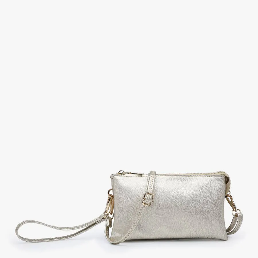 Jen & Co - Christine Wristlet/Crossbody, Metallic
