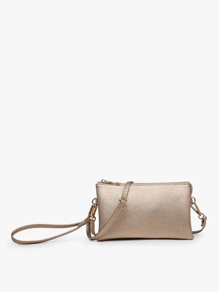 Jen & Co - Christine Wristlet/Crossbody, Metallic