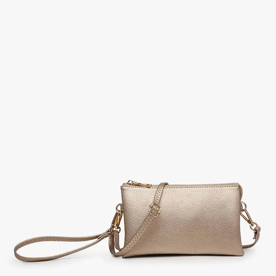 Jen & Co - Christine Wristlet/Crossbody, Metallic