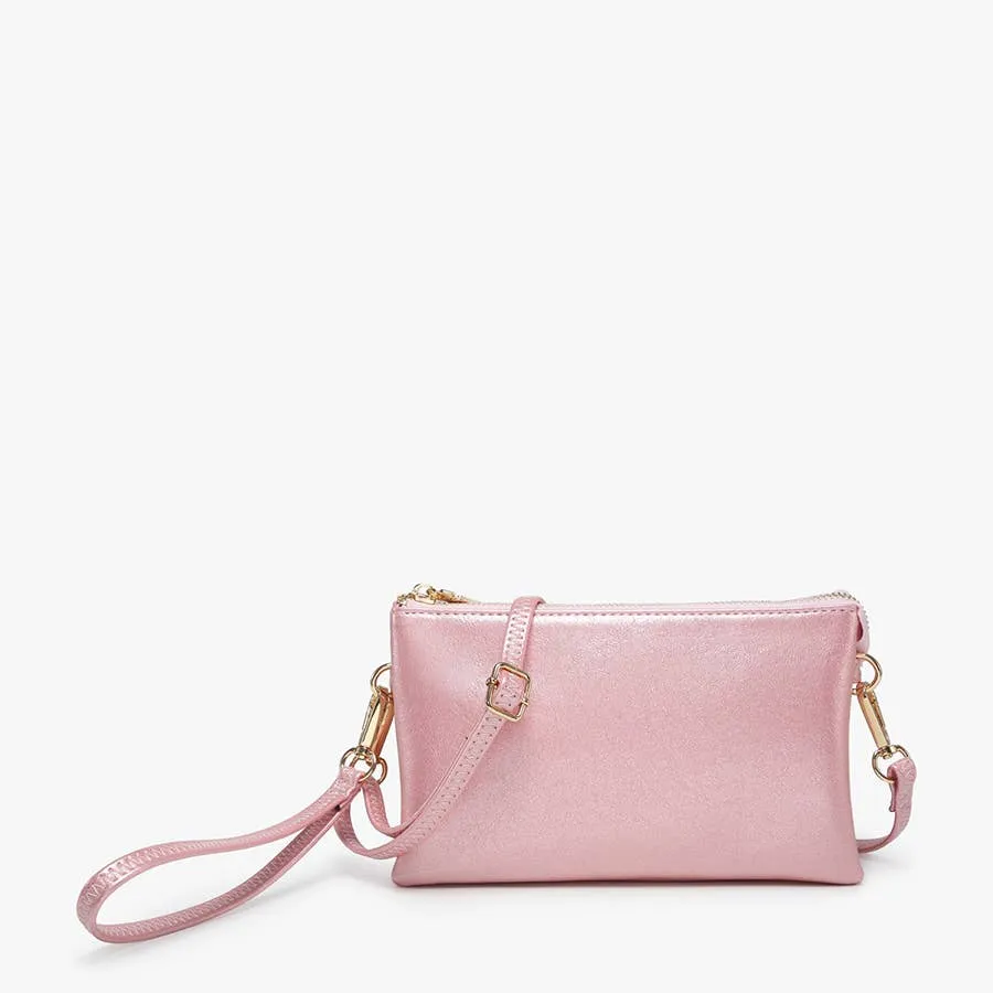 Jen & Co - Christine Wristlet/Crossbody, Metallic