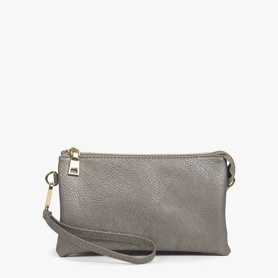 Jen & Co - Christine Wristlet/Crossbody, Metallic