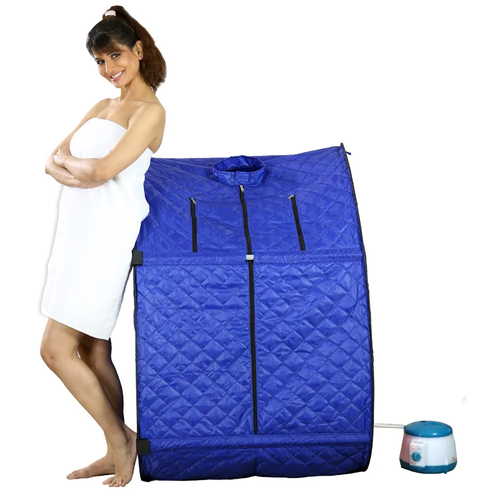 Kawachi Portable Steam Sauna Bath Panchkarma Swedan Machine- I76-Blue