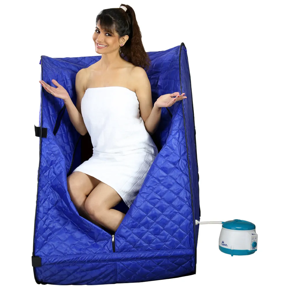 Kawachi Portable Steam Sauna Bath Panchkarma Swedan Machine- I76-Blue