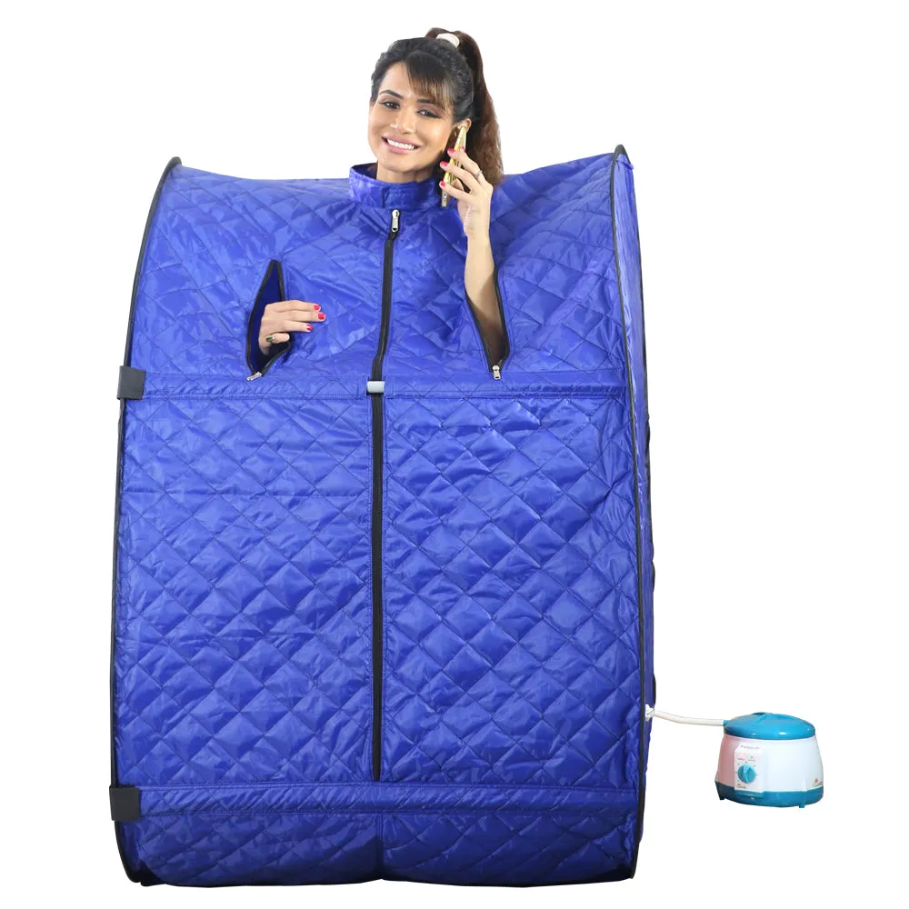 Kawachi Portable Steam Sauna Bath Panchkarma Swedan Machine- I76-Blue