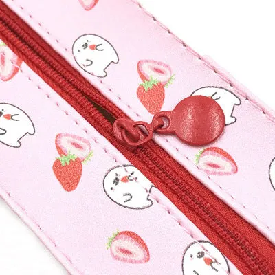 Kawaii Milk Box Zipper Cartoon Pencil Case