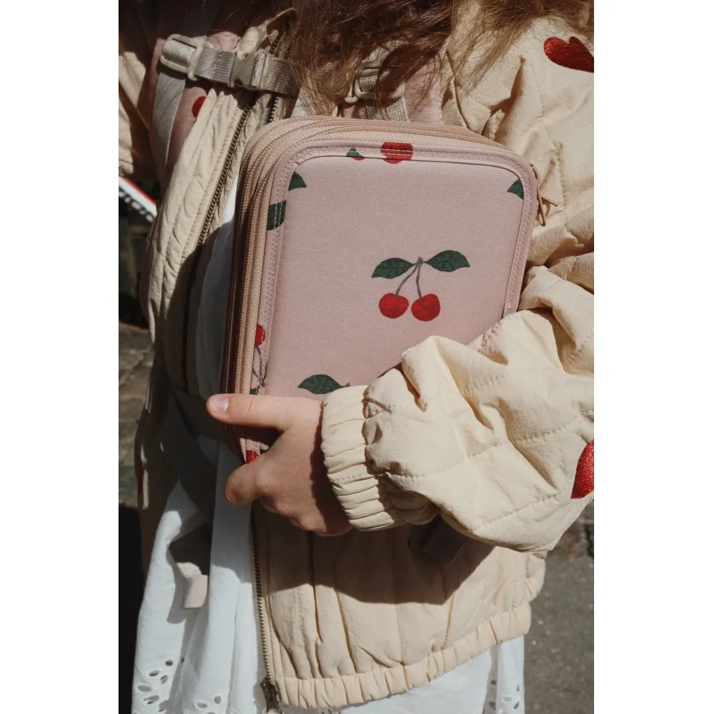 (KS100195) CLOVER MAXI PENCIL CASE - Ma Grande Cerise